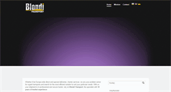 Desktop Screenshot of blonditransport.pl